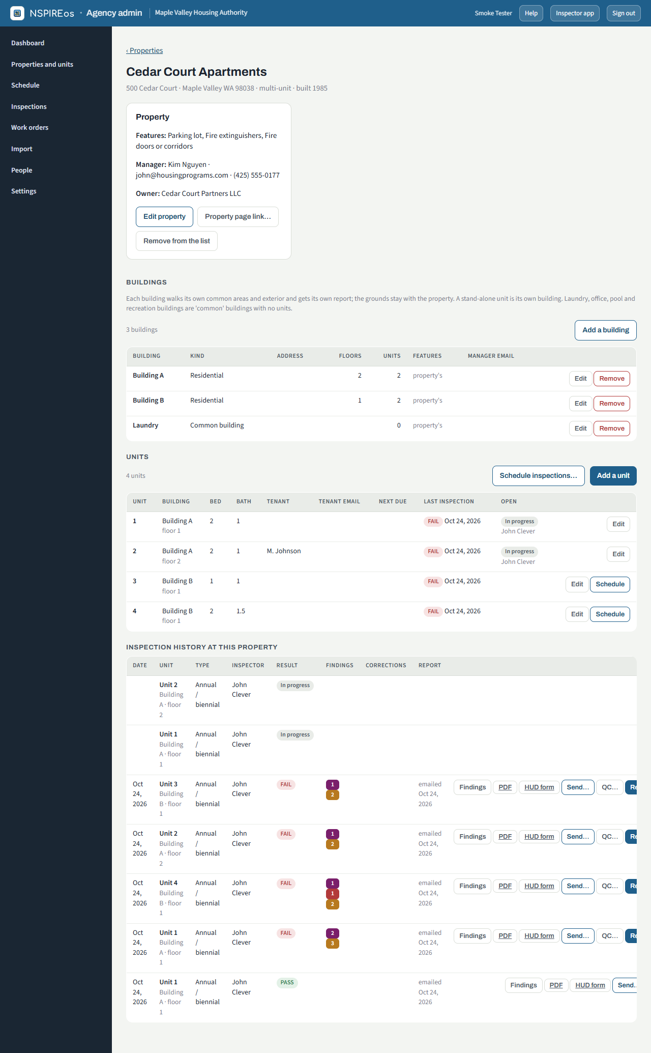 A property page